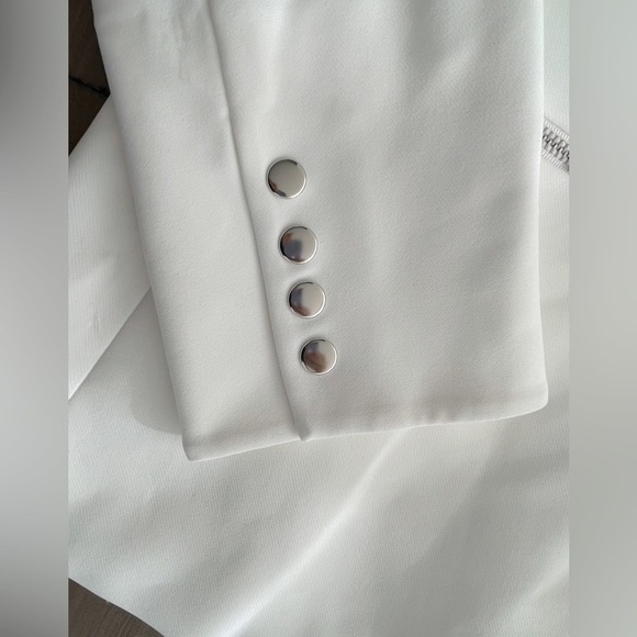 Veronica Beard classic white scuba Dickey jacket blazer NWT - Picture 12 of 13